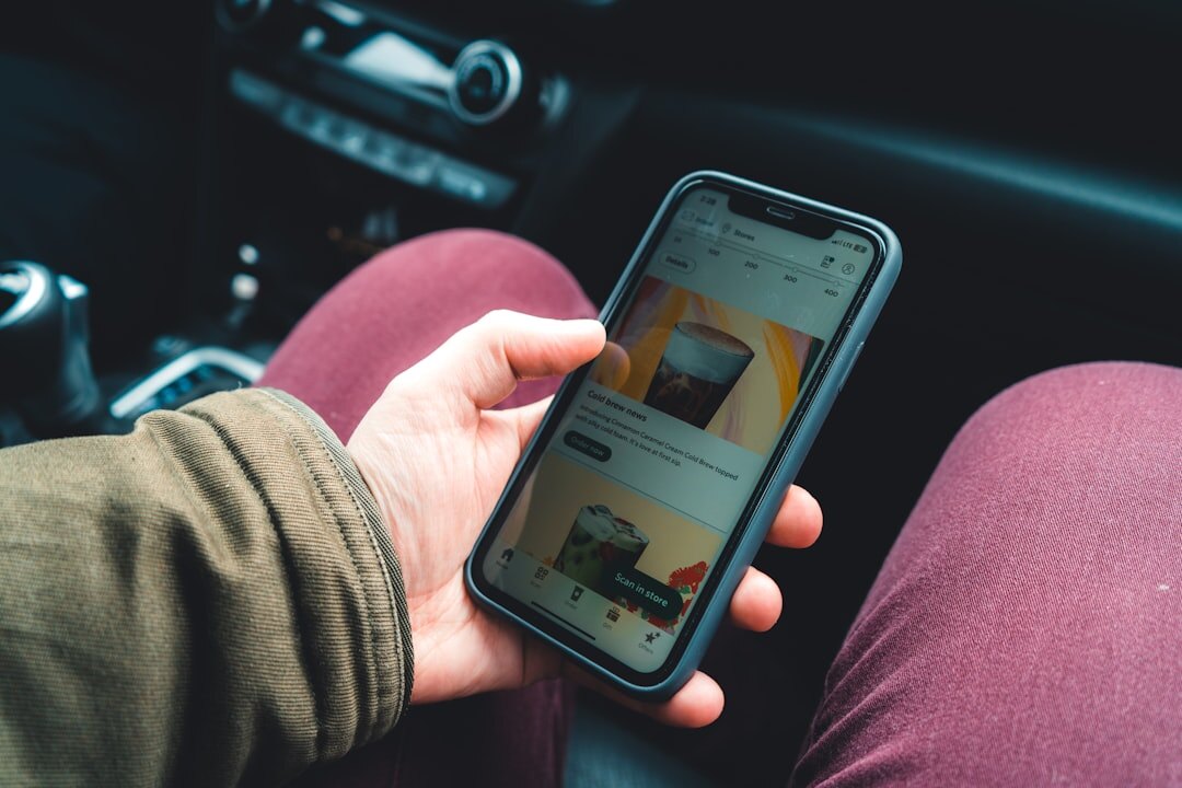 person buying car online